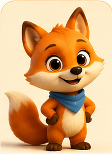 Baby Fox, The Clever Best Friend